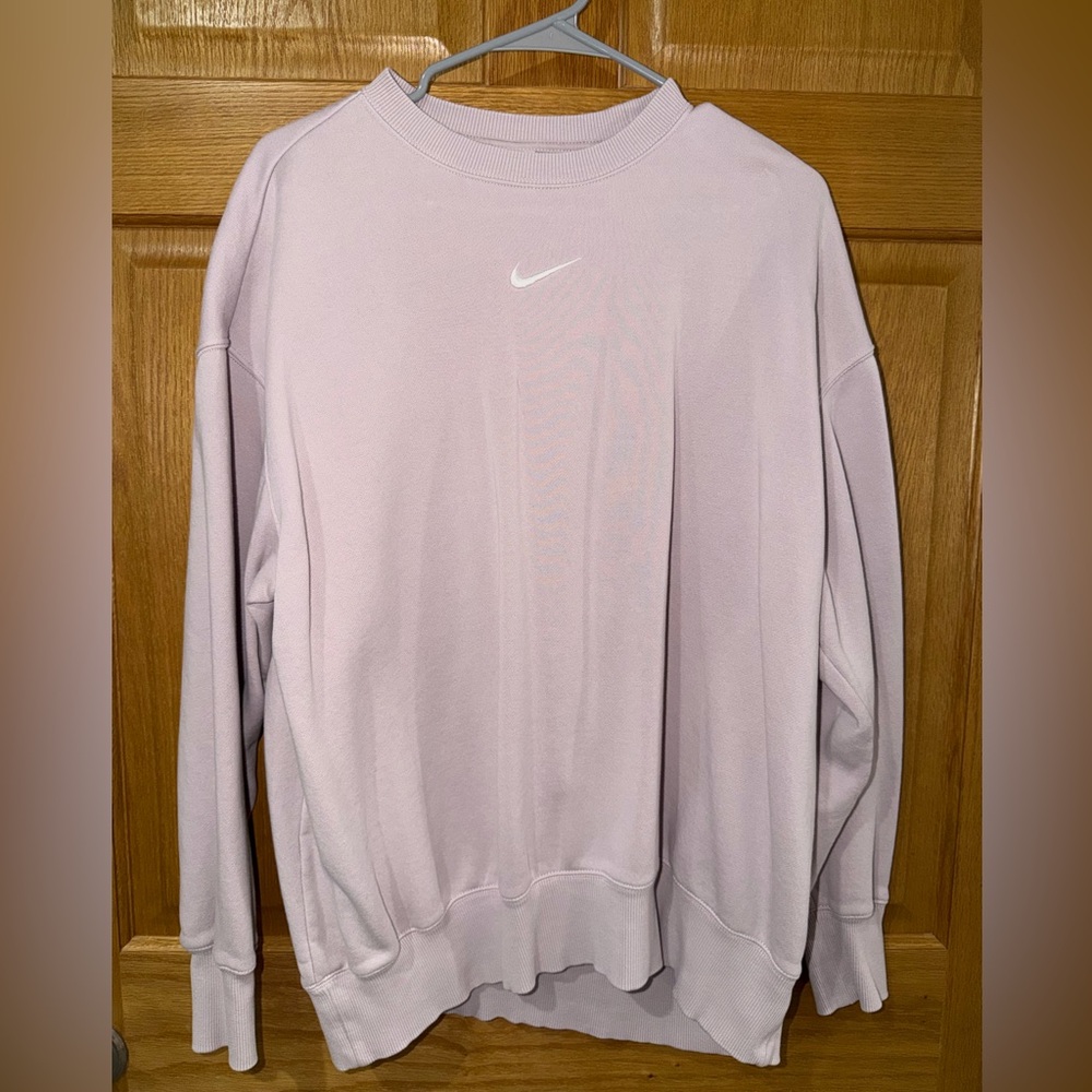 Nike Light Tan Fleece Sweatshirt